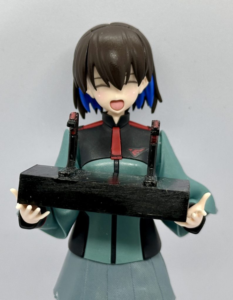 ちなみに重度のチャロナー故ツインスティックも所持こちらは箱組したプラ板にキャンペーンで貰ったビームガトリングのグリップを生やして制作