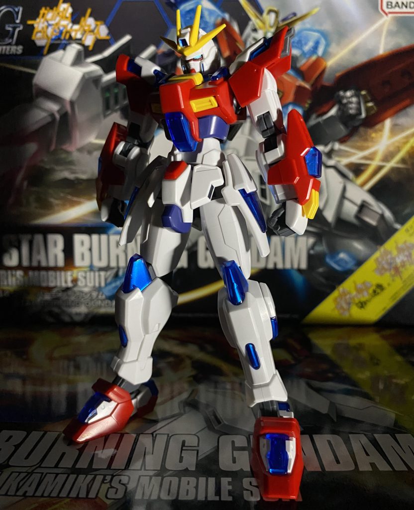 フォースバーニングガンダム–2枚目/制作者：@Aka44MZK