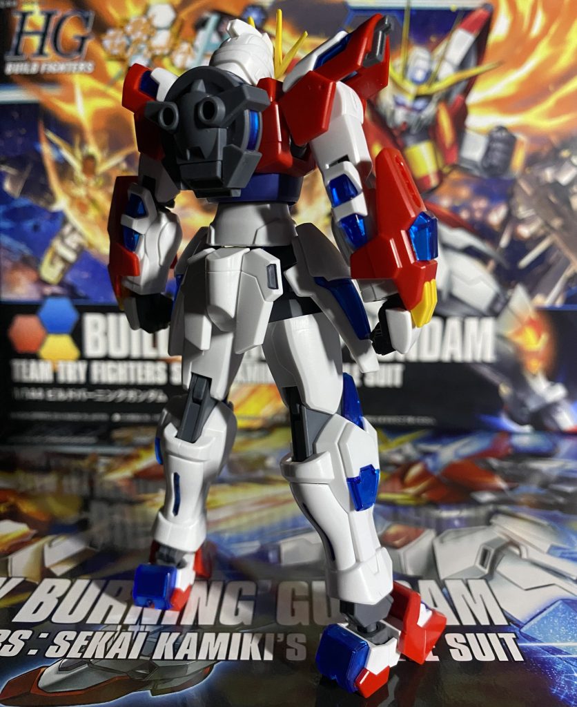 フォースバーニングガンダム–3枚目/制作者：@Aka44MZK