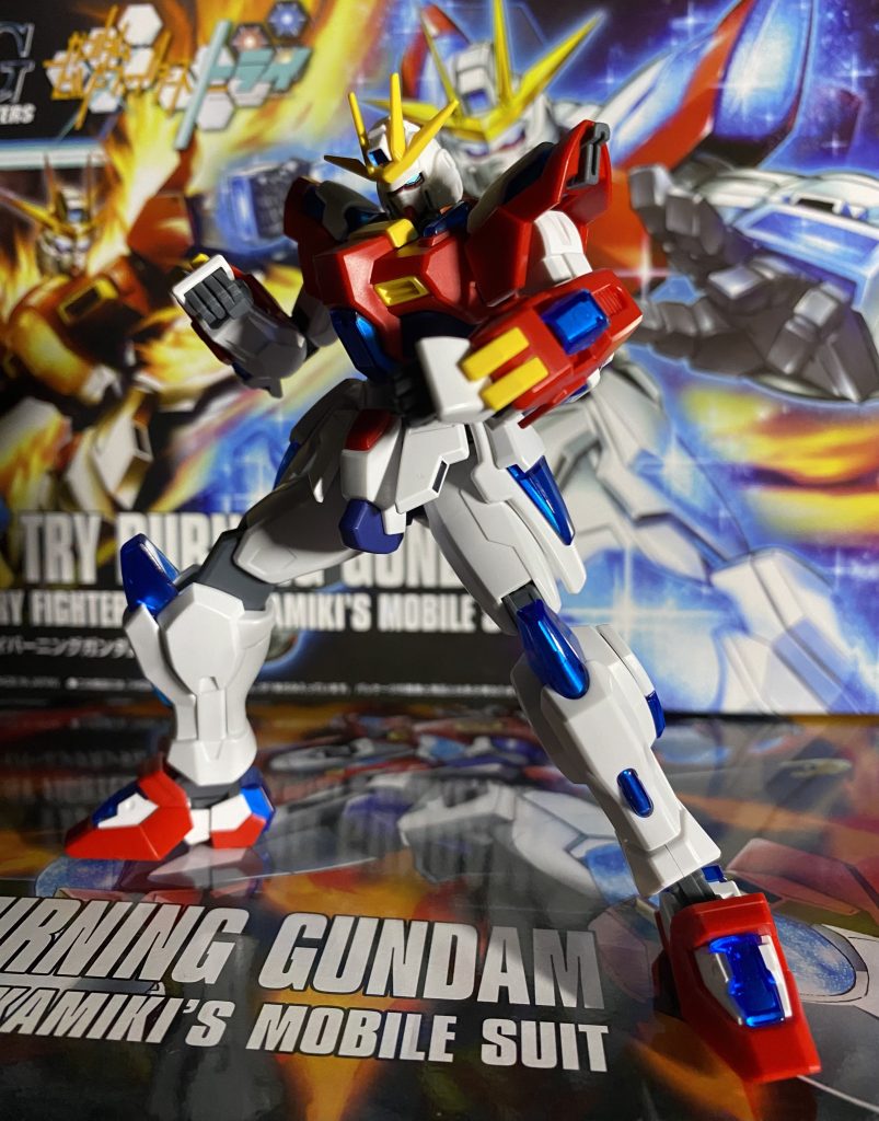 フォースバーニングガンダム–4枚目/制作者：@Aka44MZK