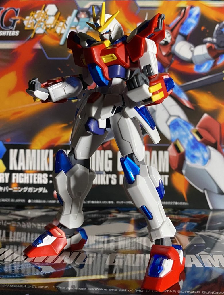 フォースバーニングガンダム–5枚目/制作者：@Aka44MZK