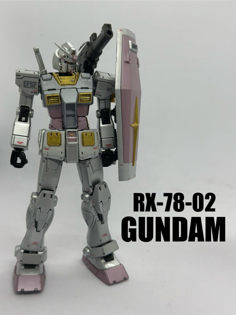 RX-78-02GUNDAMシルバーカラー