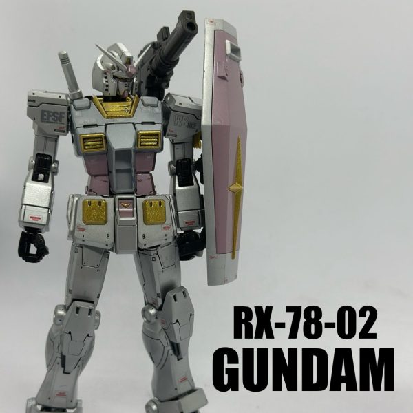 RX-78-02GUNDAMシルバーカラー