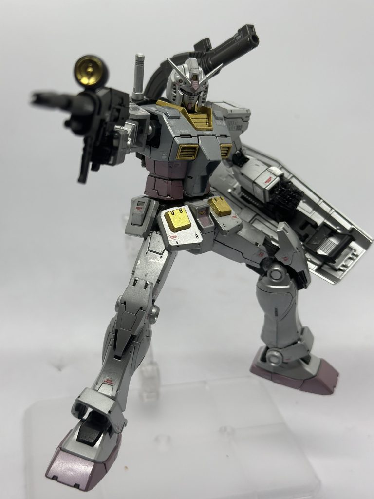 RX-78-02GUNDAMシルバーカラー–3枚目/制作者：ありさん