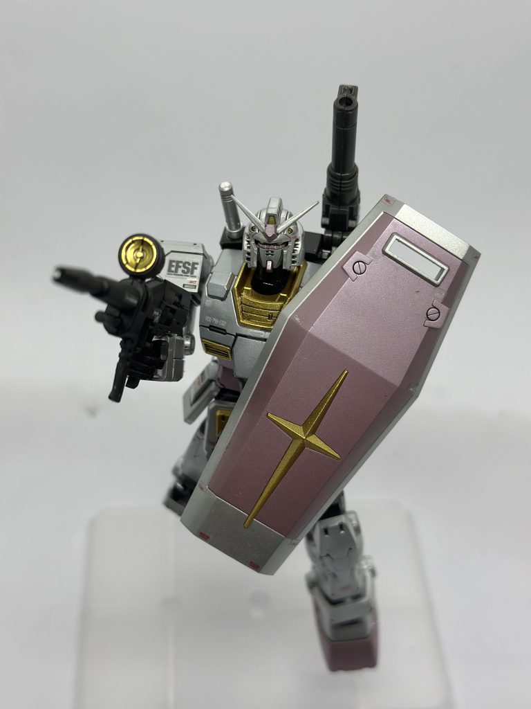RX-78-02GUNDAMシルバーカラー–2枚目/制作者：ありさん