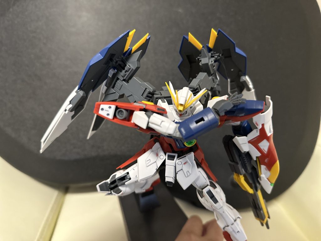 ちゃんとサーベルに手が届くように🥹