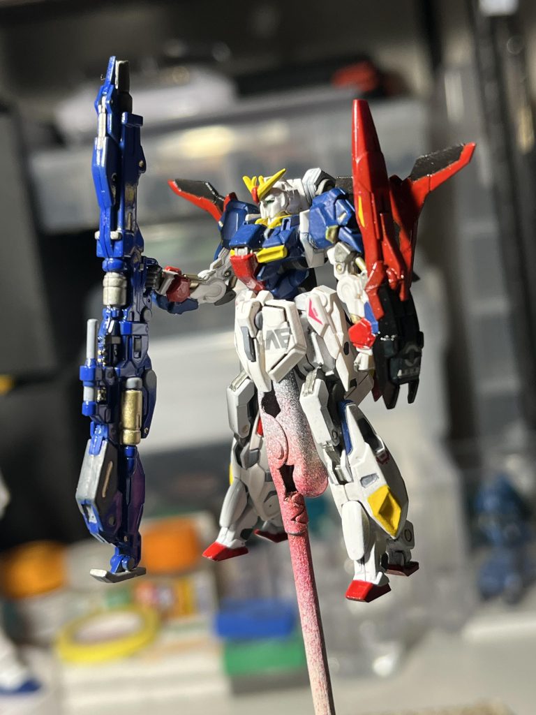 最後はつや消しトップコートで仕上げてます。