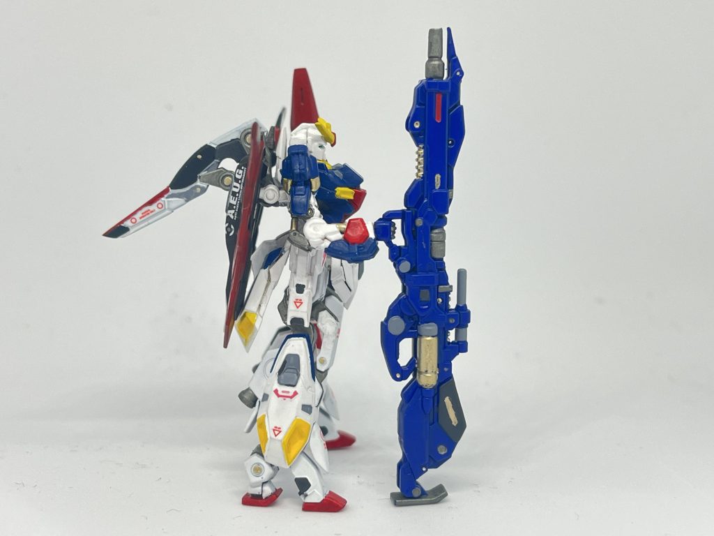 ハイパーメガランチャーがΖガンダム本体より大きいwディテールが細かくてアーティファクト本当に好きです。開発発案した方凄いっすほんと