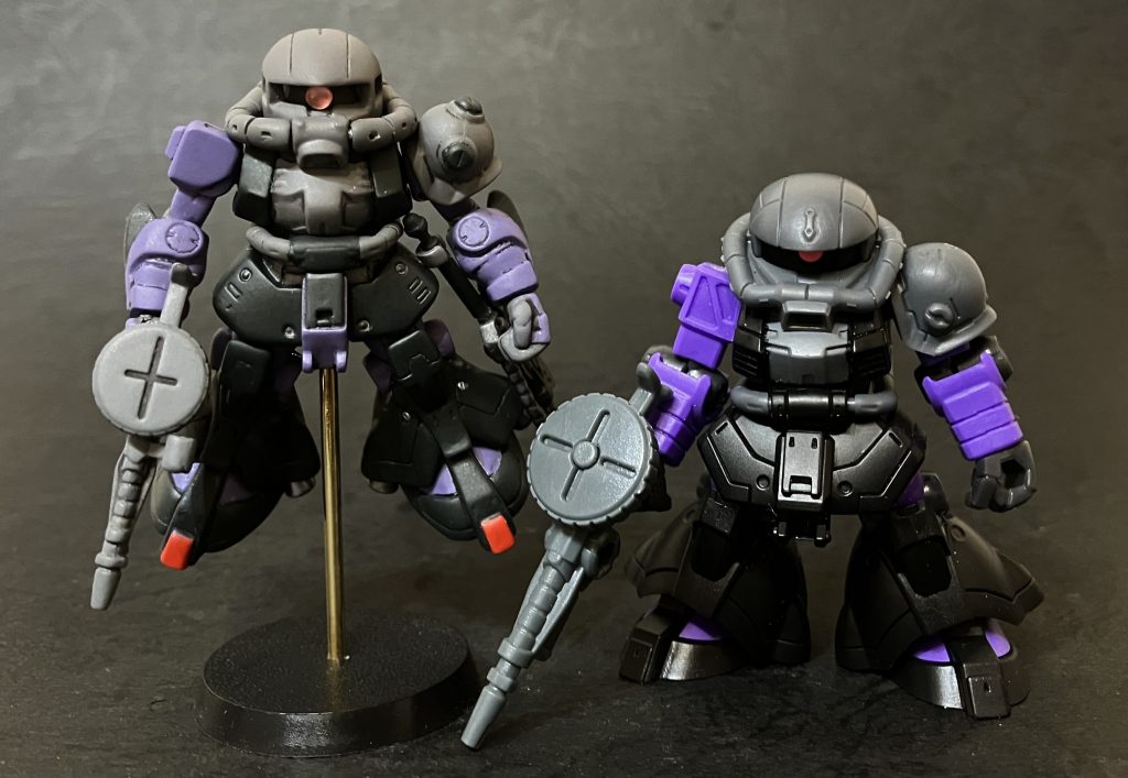 モビルスーツアンサンブル版と比較