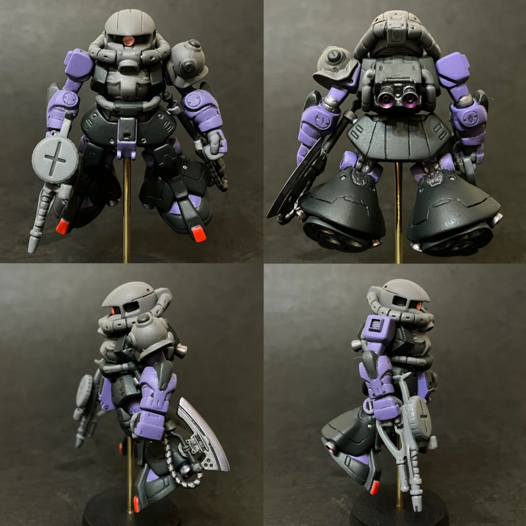 コンバージ改造　高機動試作型ザク–4枚目/制作者：いしゅと【I.S.T.works】