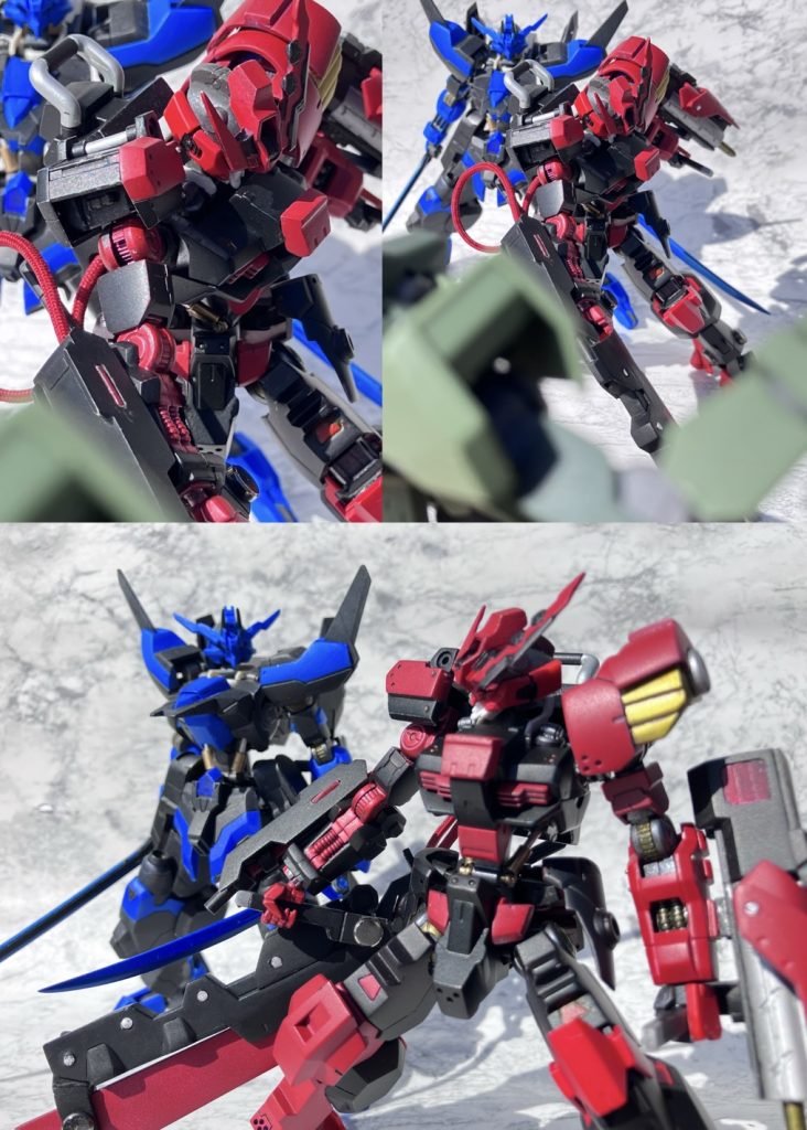 がこほぉぉんッ!!(鉄血のアニメでよく出てくる金属同士がぶつかる音)「遅くなってごめんっ!!!」「ホンマやで、そんなんやからモテへんのや」