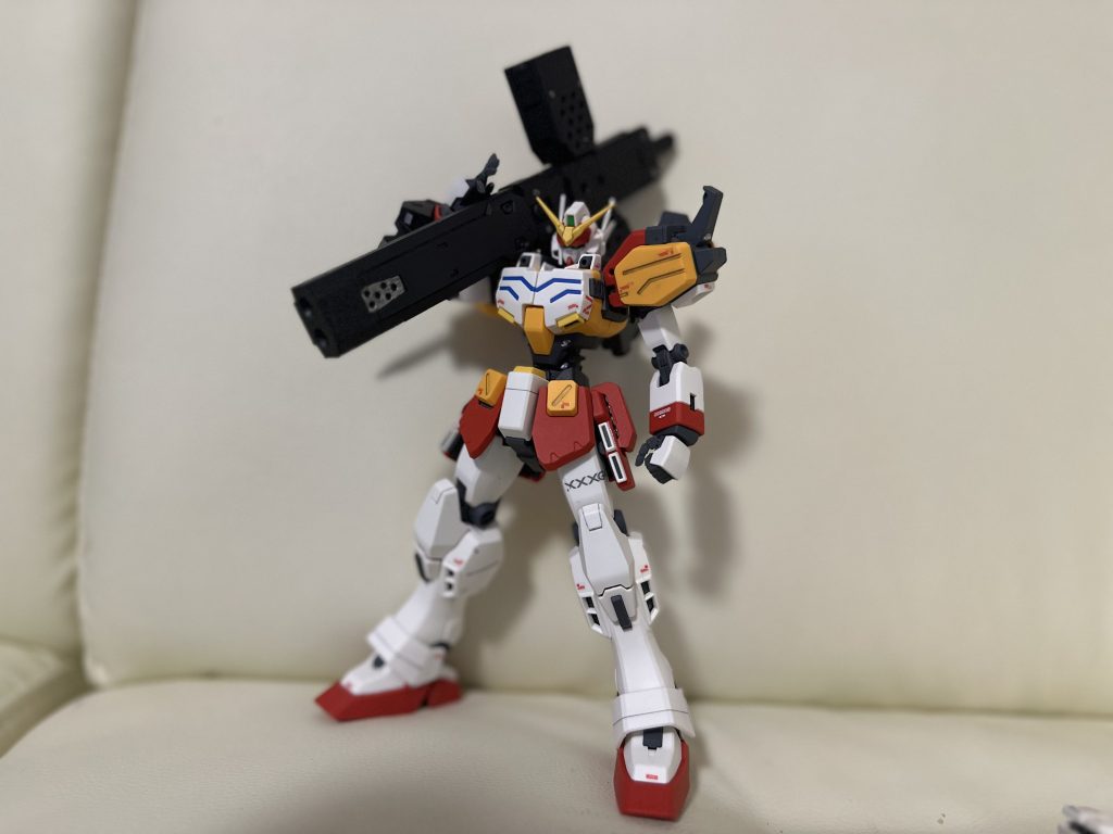 武装パージ脚ミサイル排除は賛否ありそうですが意外と格闘得意なトロワならやらないこともないかなと😶