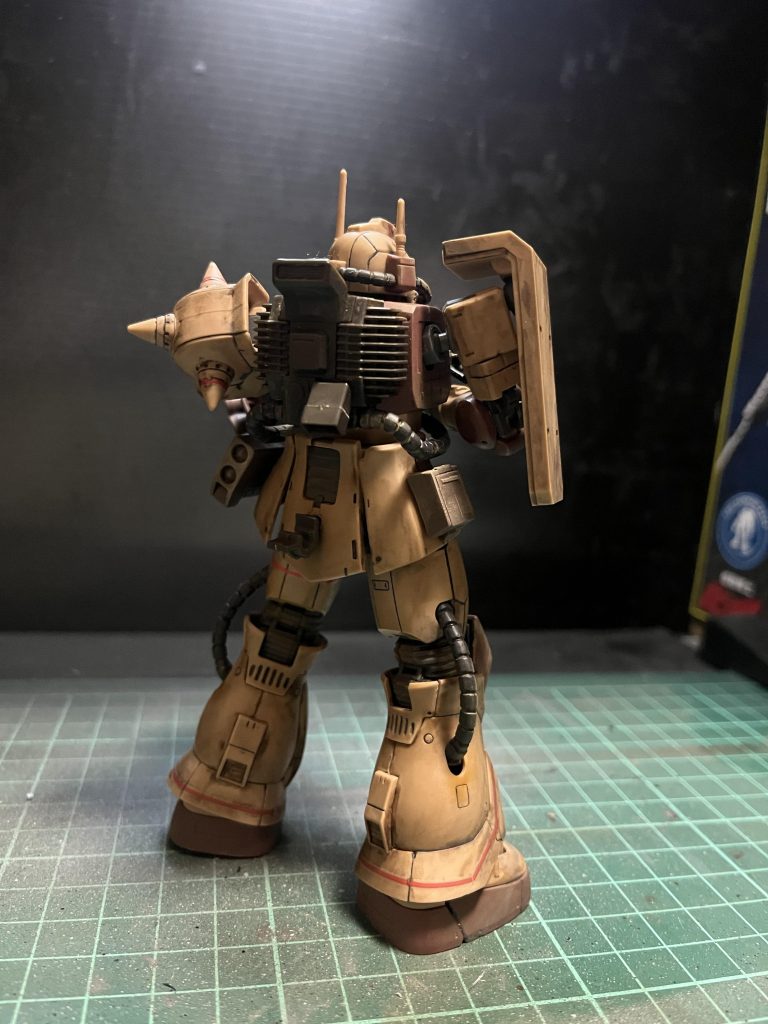 デザートザク(ダブルアンテナ)–4枚目/制作者：オメガマン