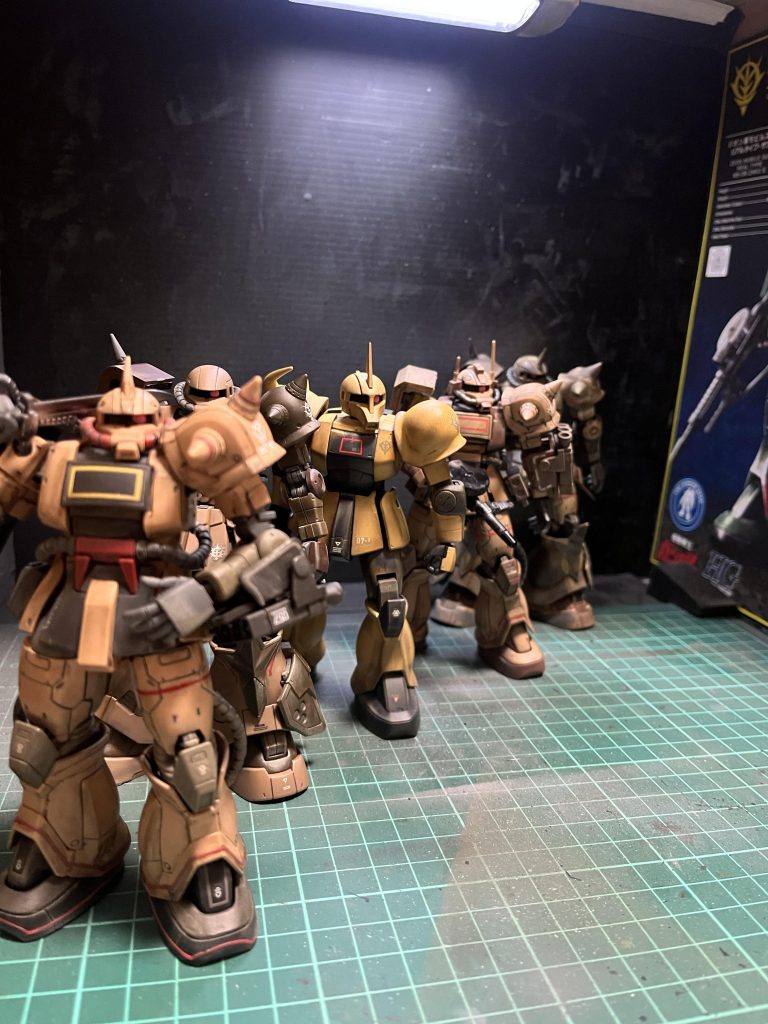 こんな感じで一癖も二癖もありそうなデザート部隊です