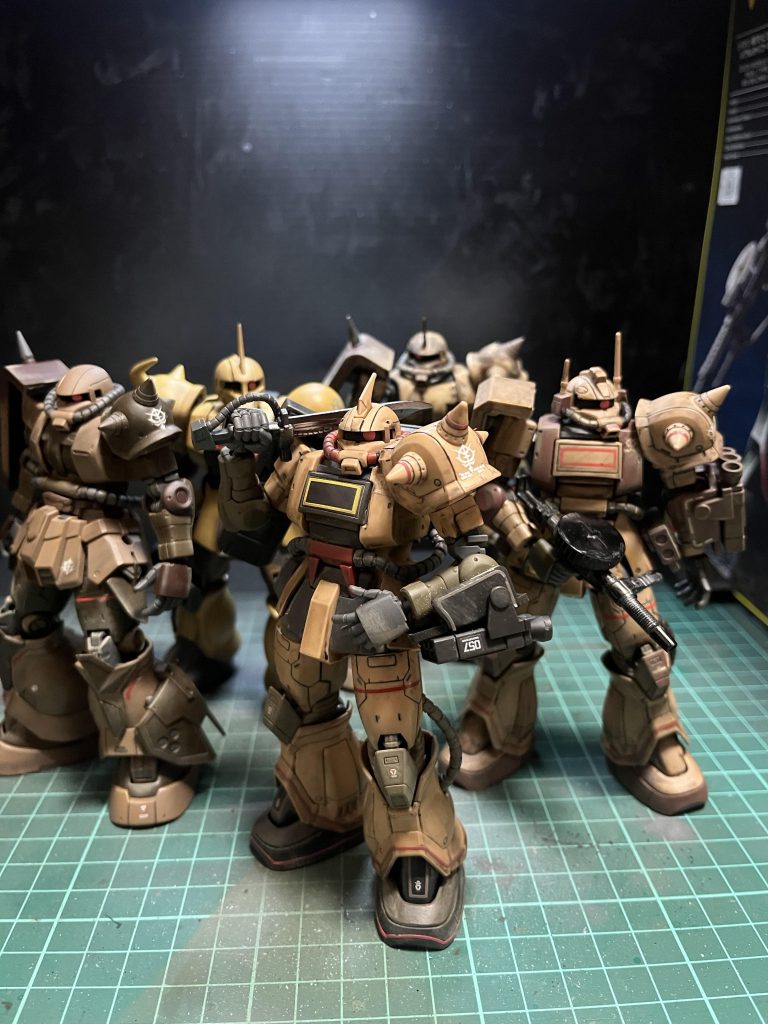 ザクI デザートカラー–3枚目/制作者：オメガマン