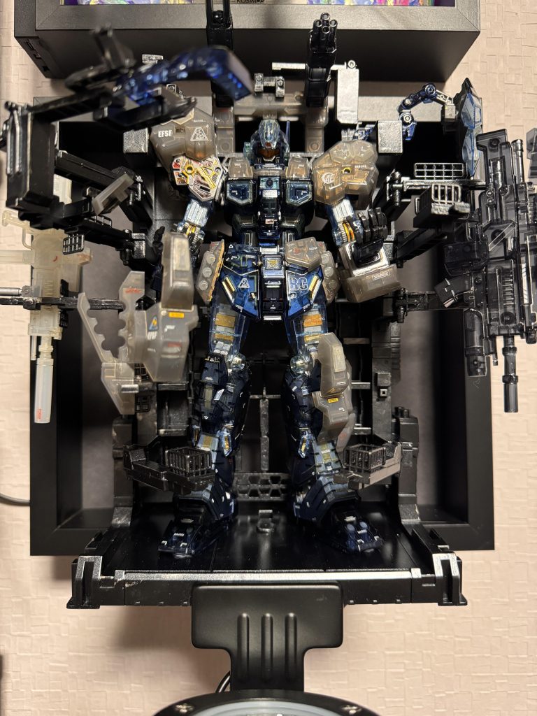 いつも通り壁掛けにして完了