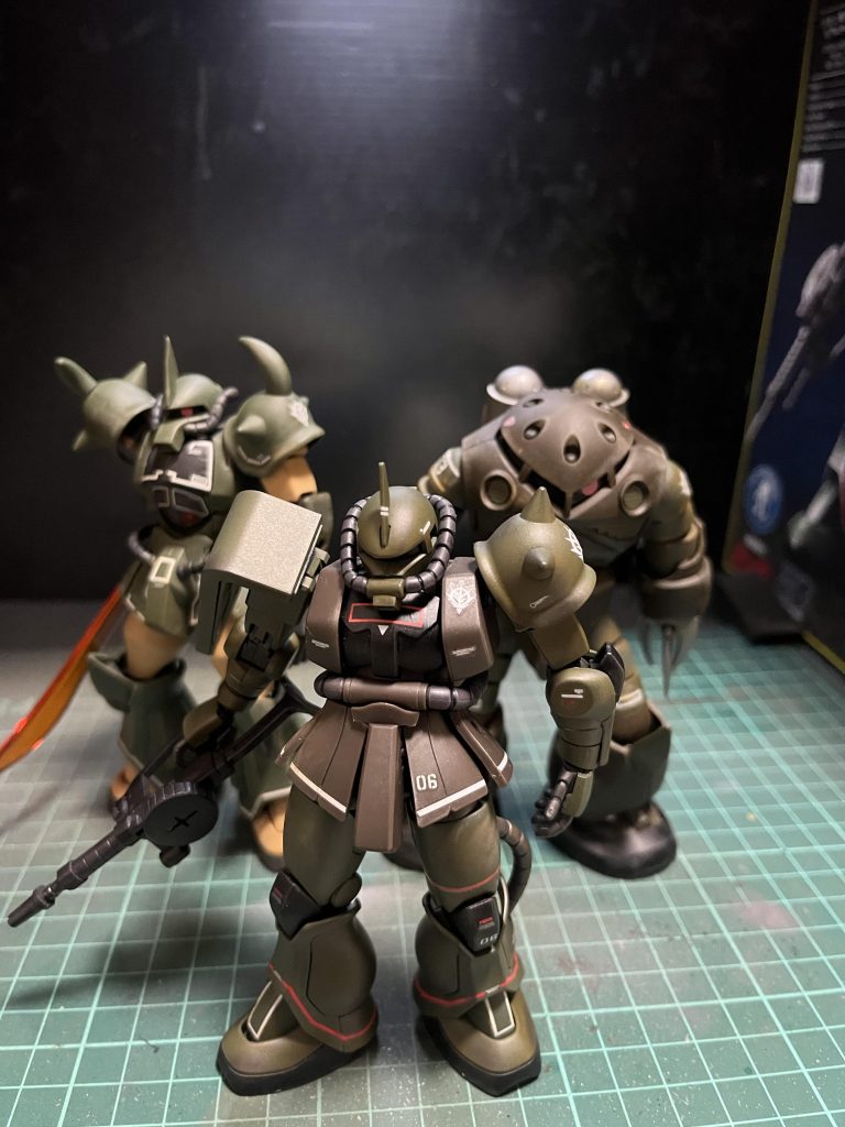 結局こんな感じで小隊みたいなのを作るのが好きです