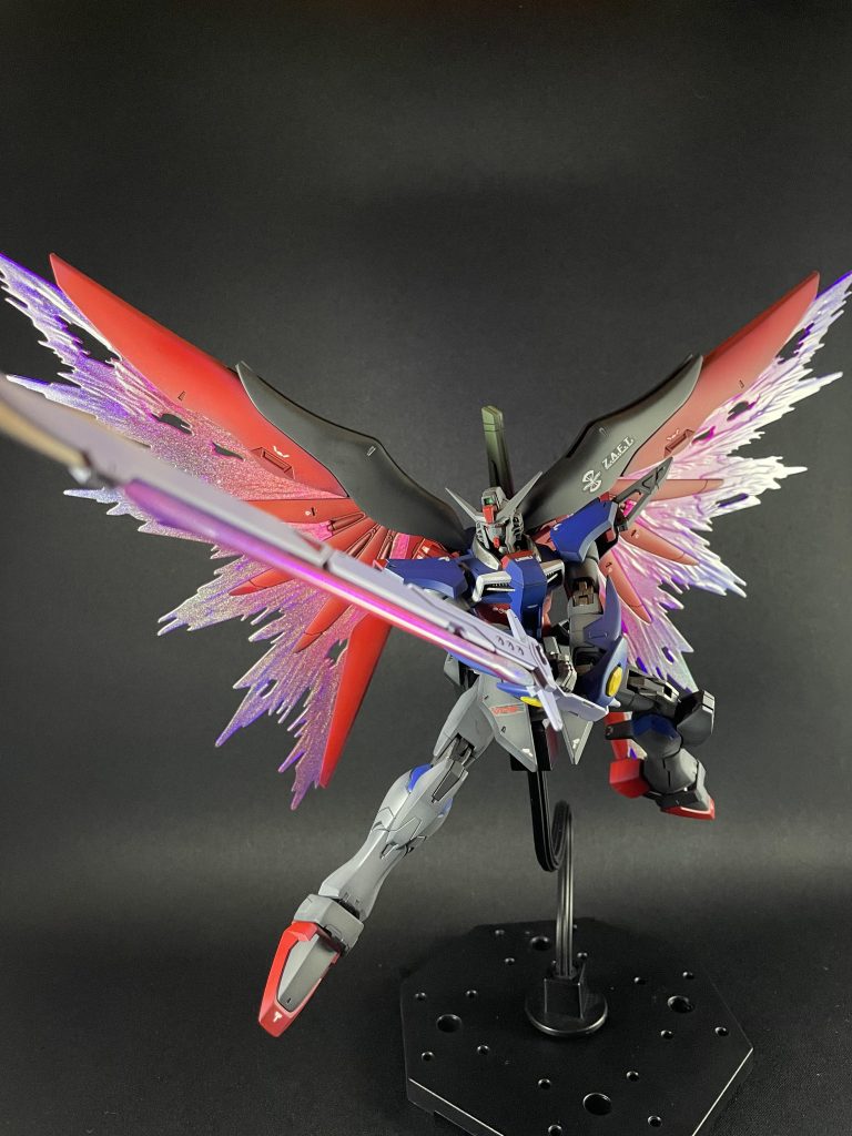 スカートのデカールがシルバリングしてしまいました。つや消しコート前に貼ったんですが、、、