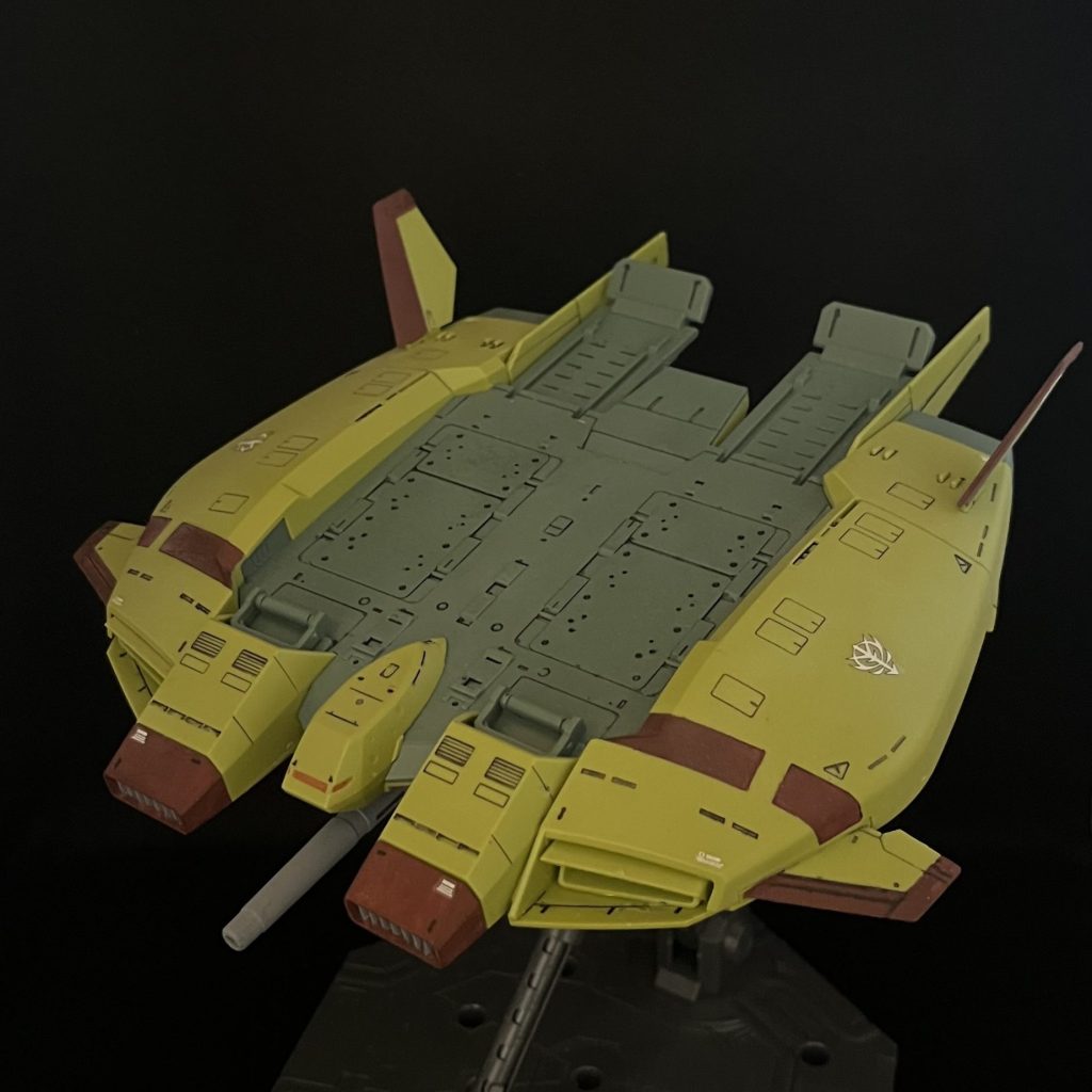 HGUC 1/144 ベースジャバー(ユニコーンジオン軍残党カラーVer