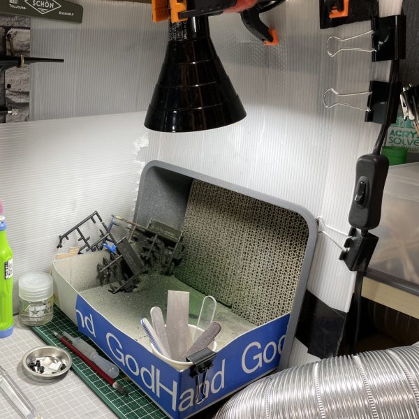 自作塗装ブース