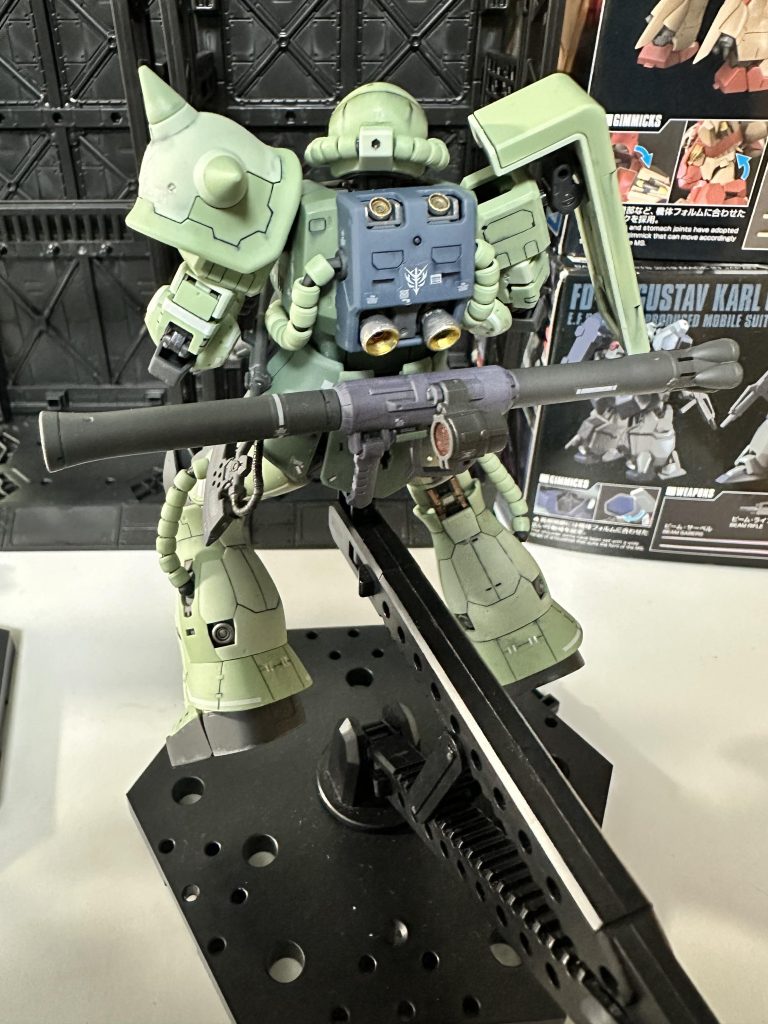 武器のカラーは取説の表記に忠実にしましたw