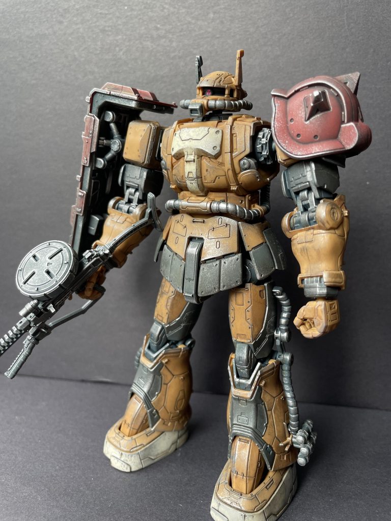 HG 1/144 ザクII F型 ソラリ機 (復讐のレクイエム–4枚目/制作者：ぱやぞう