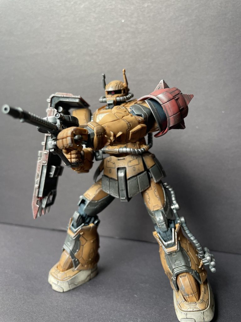 HG 1/144 ザクII F型 ソラリ機 (復讐のレクイエム–3枚目/制作者：ぱやぞう