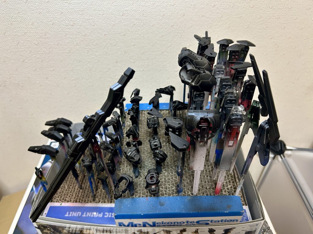 ガンダムキャリバーン（魔術師マーリンイメージカラー版）–5枚目/制作者：こっちゃんパパ