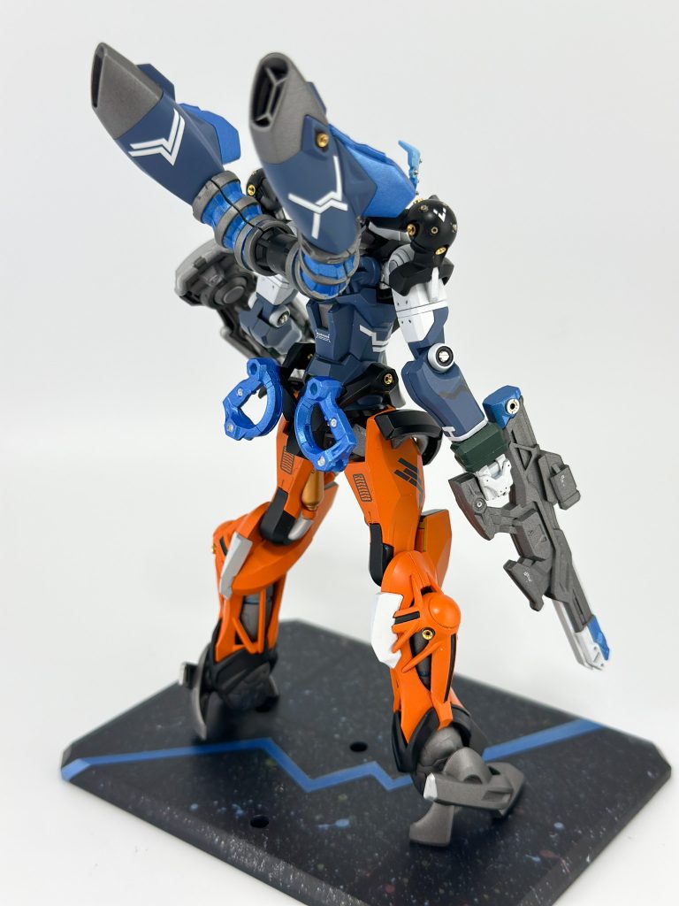 背部。蛇腹部分は段落ち風にしたんですが思ったより目立ってしまいました。