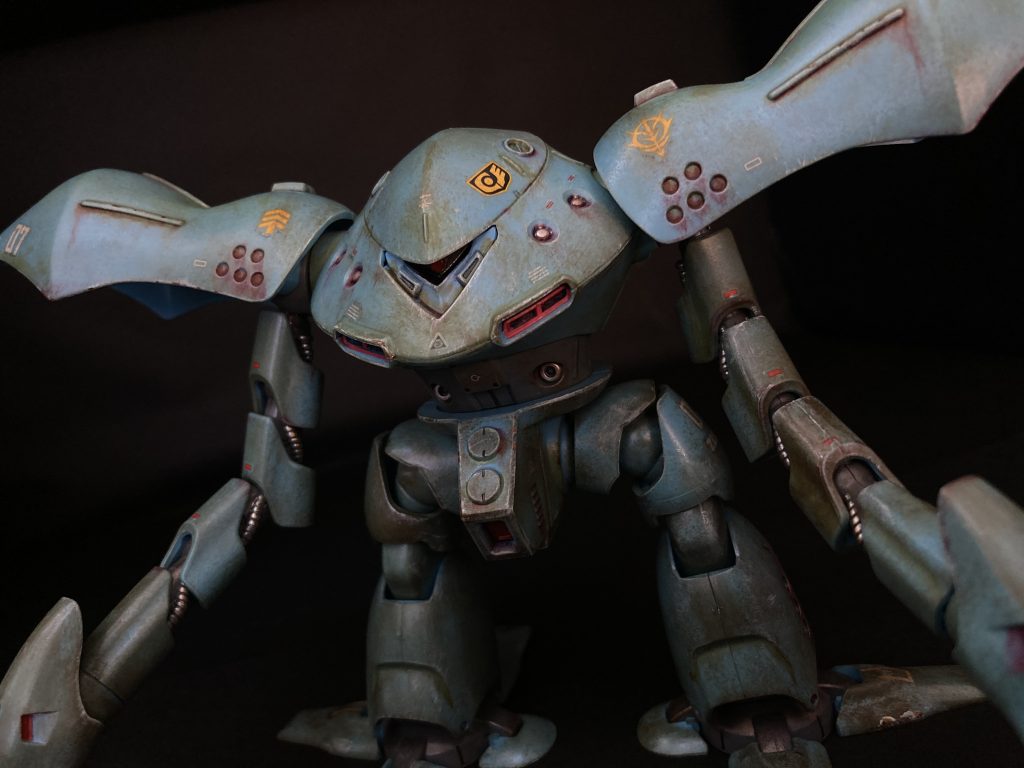 リアルタッチマーカーを使ってサビ表現をしてみました。まだまだ塗装やウェザリングは経験値がないので、こちらで皆さんの投稿を見て勉強しています。