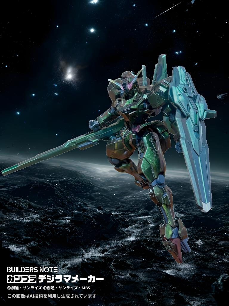 ガンダムキャリバーン（魔術師マーリンイメージカラー版）–2枚目/制作者：こっちゃんパパ