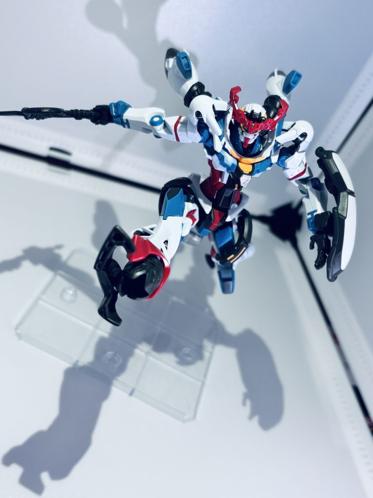 説明書に載ってたジャンプ？みたいなポーズ