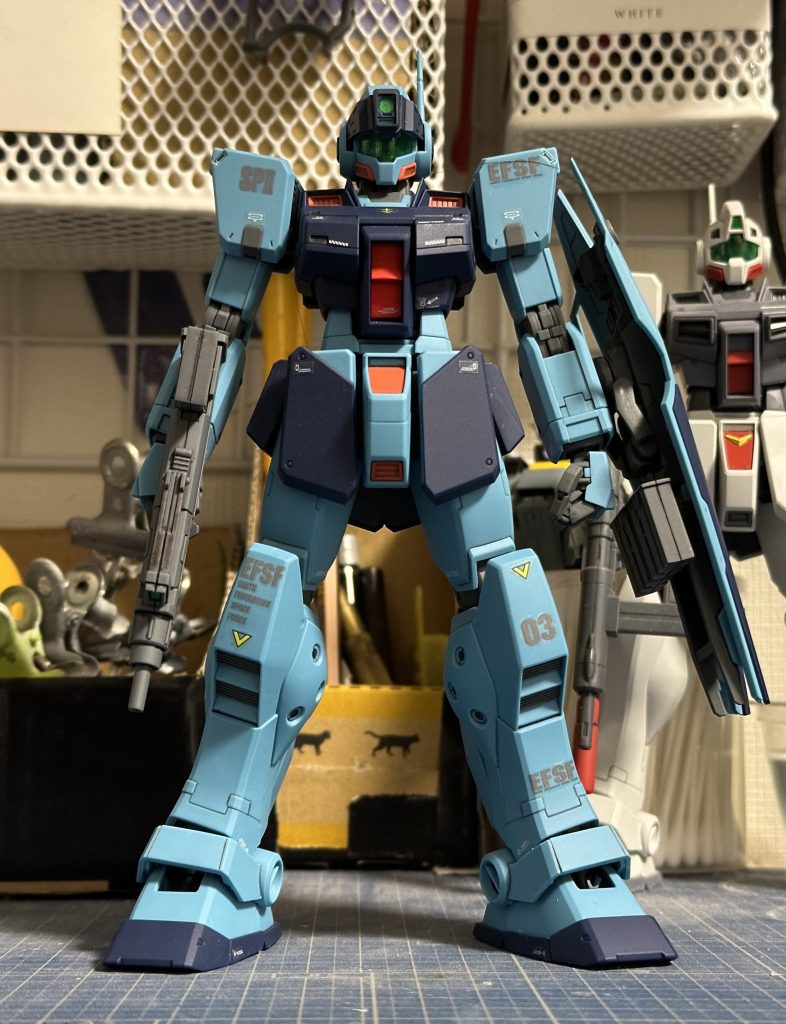 フロント正面(ＧＭマシンガン＋シールド装備)