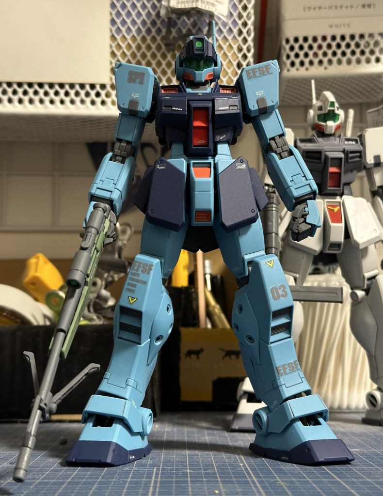 フロント正面(ＥＦ-ＫＡＲ９８Ｋ７５ｍｍスナイパーライフル装備)