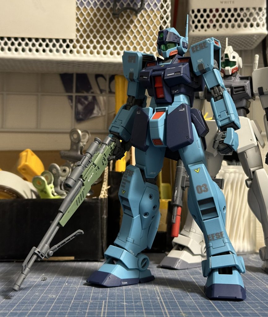 フロント左側(ＥＦ-ＫＡＲ９８Ｋ７５ｍｍスナイパーライフル装備)