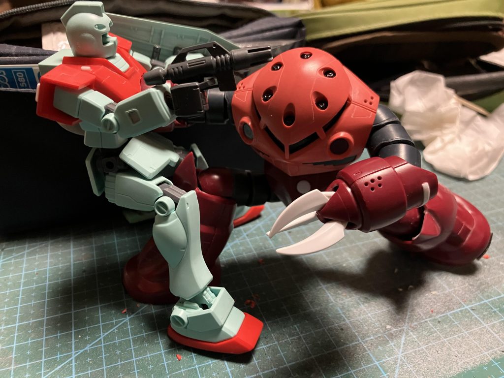 これが完成予想図。もう少しかかりそうなのでMSだけ公開です。最後まで有難うございました!