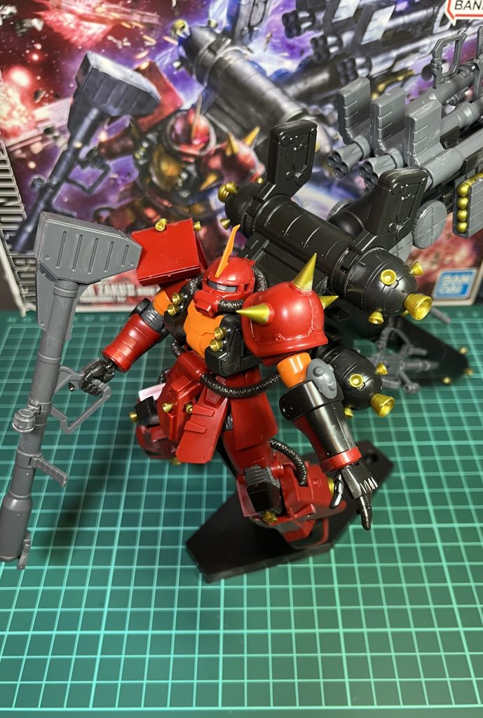 すぐみバズーカ持ちづらい。が、とにかくカッコいい。