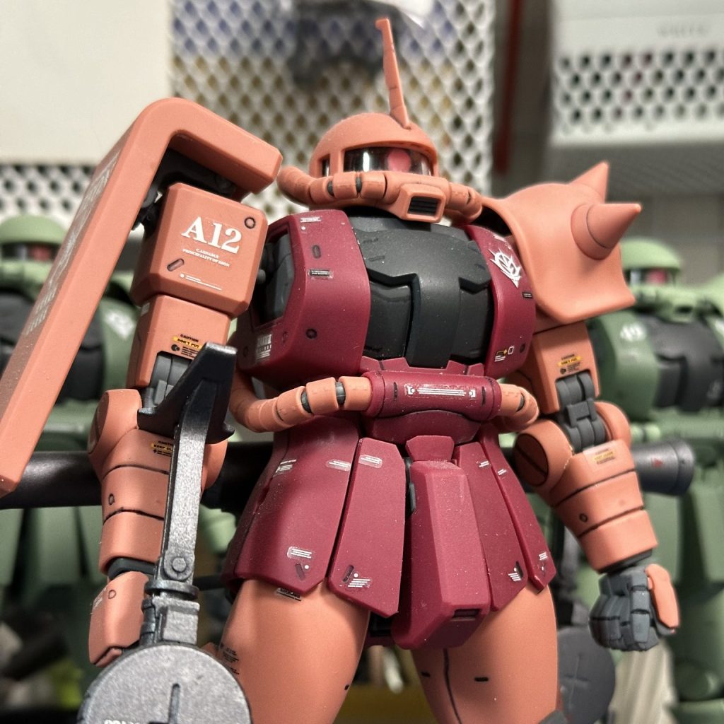 MGシャア専用ザクⅡ MS-06S(Ver.2.0)｜G.Pureさんの
