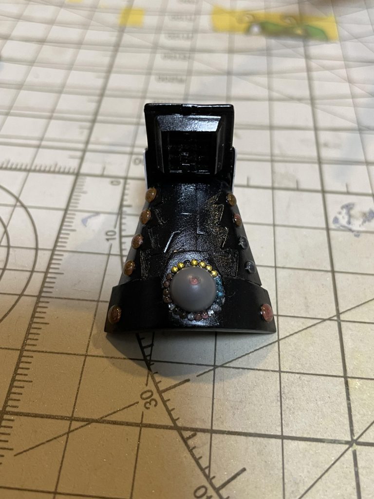 肩鎧はHアイズを大量に使いました。