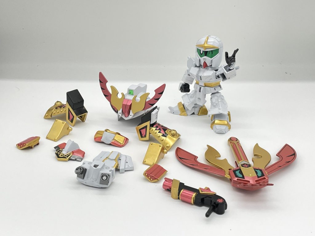 軽装タイプと武装一式です。