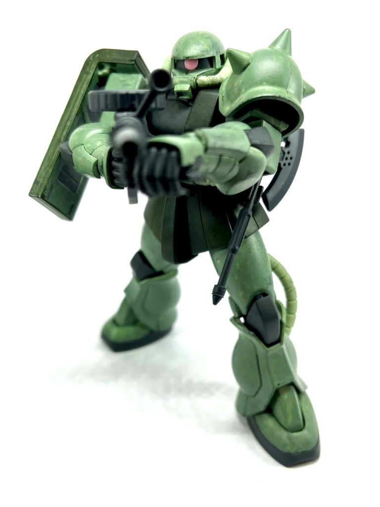 ザクマシンガン装備