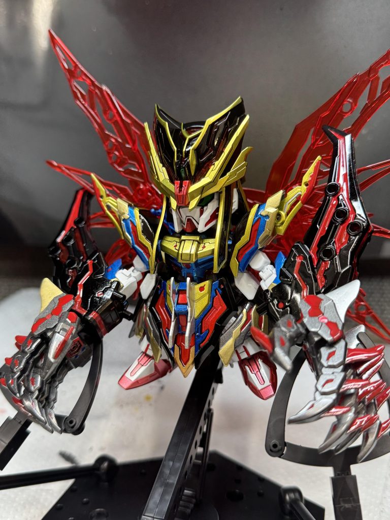 贅沢に淵獄魔掌は金銀塗り分けで２個使い！