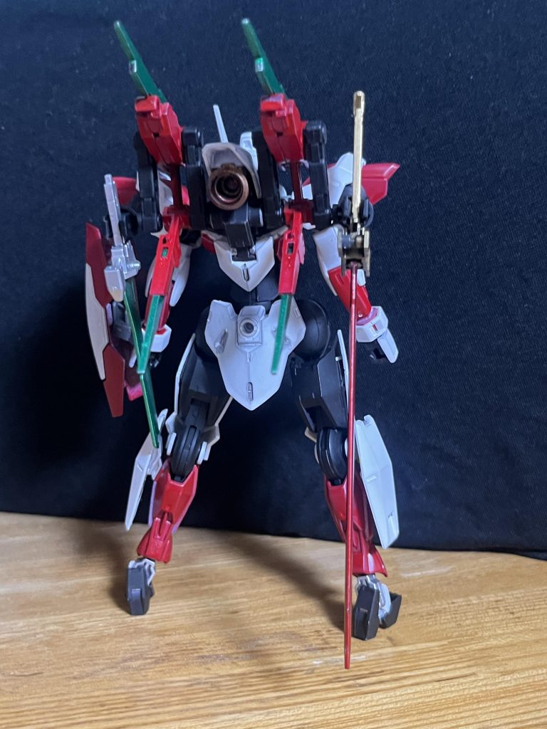 背中はかなりイケメン！本家は展開しますがカイゼルは上下のみとなってます😓いつかリベンジしたい