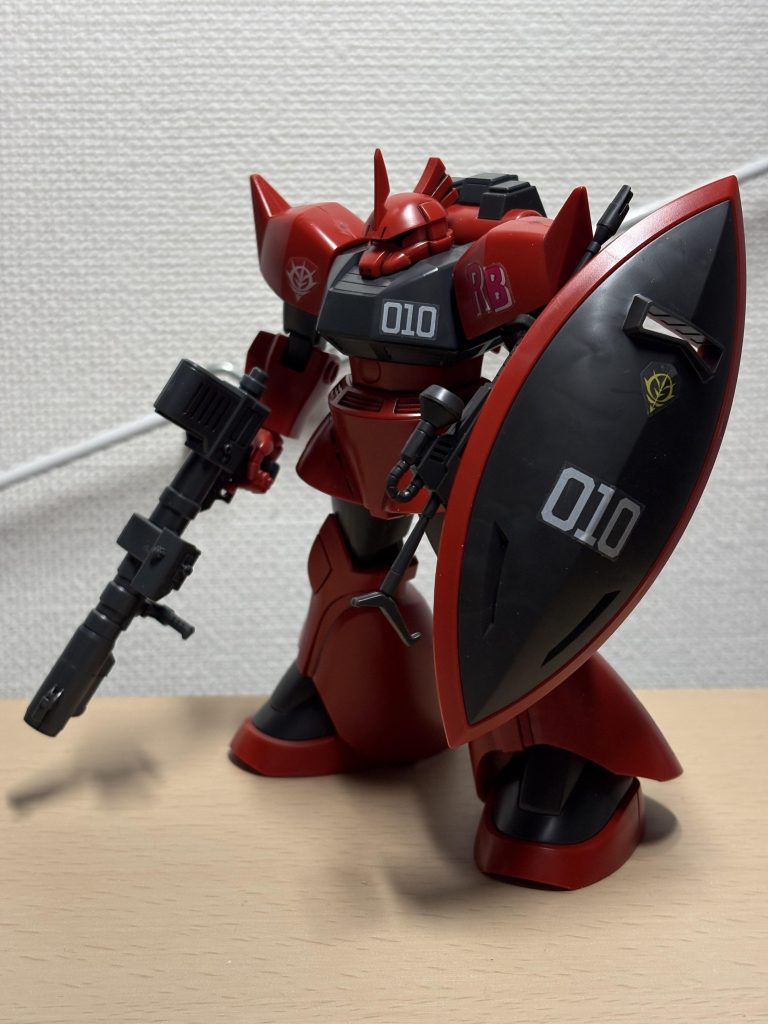 それ以外はストレート組に墨入れ。どうでもいいですが。自身初のゲルググ系だったり、、