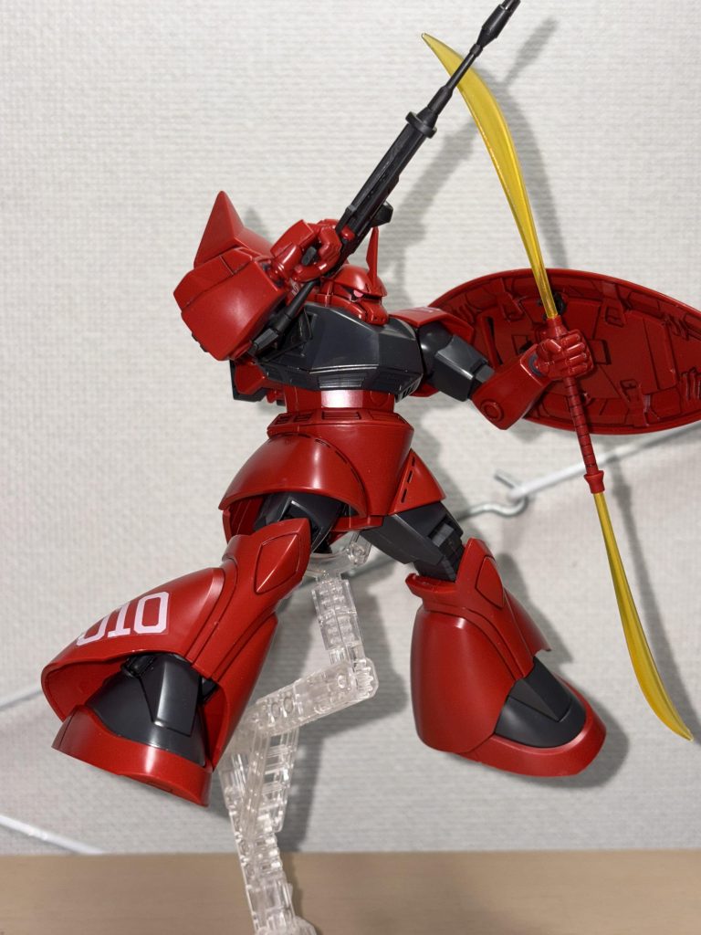 ということで終わりです。たまには何もしないで組むだけで、積みを減らさないと…で作ったジョニゲルでした。それじゃあ。。