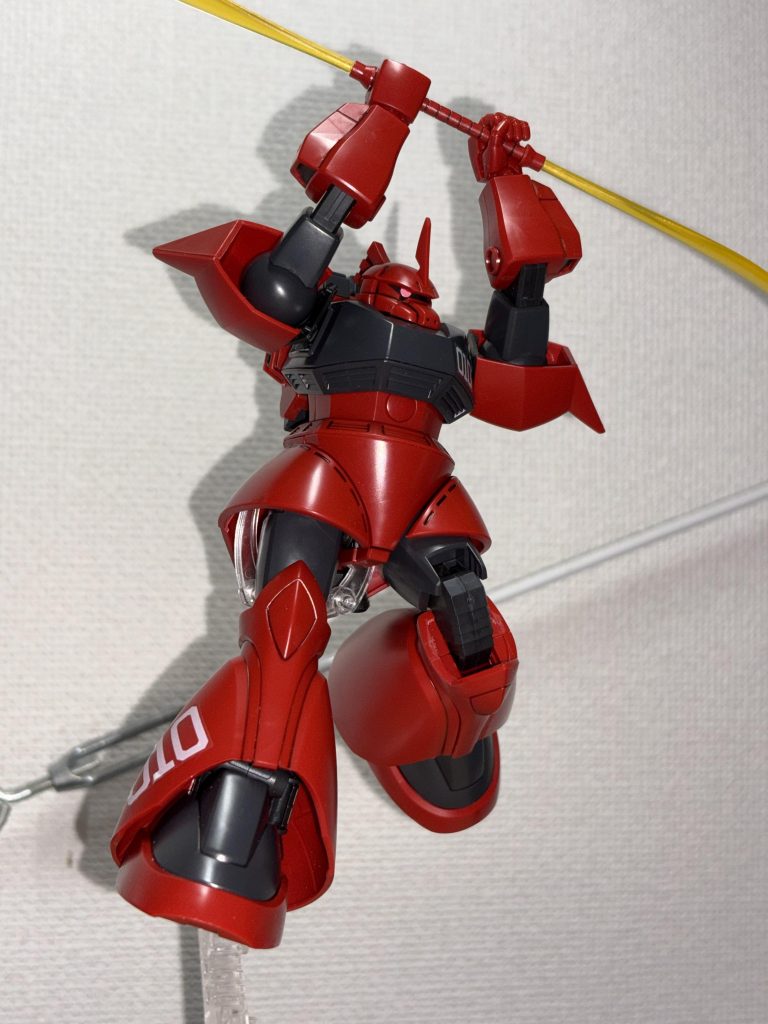 頭上でグルグルー