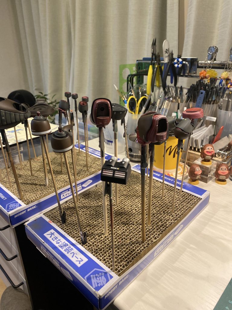 やったことなかったフレームを明るく塗装してみました🐥