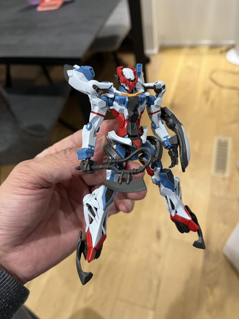 パチ組パーツが思ったより細かい、、、どんどんディテールやパーツ分けが細かくなっていきますね！