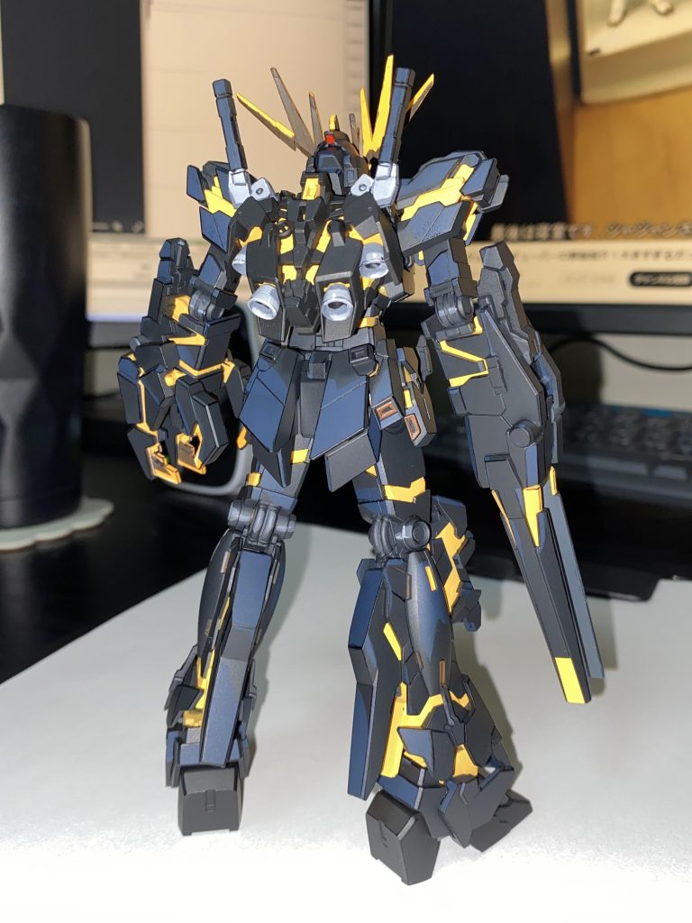 反省点が多々ありますがそこそこ満足いく仕上がりになりました。大好きな機体の一つなのでもっと技量を磨いて再挑戦したいです。ご覧頂きありがとうございました!