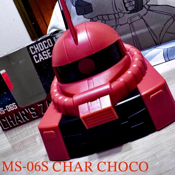 バレンタイン　シャア専用ザクチョコレート